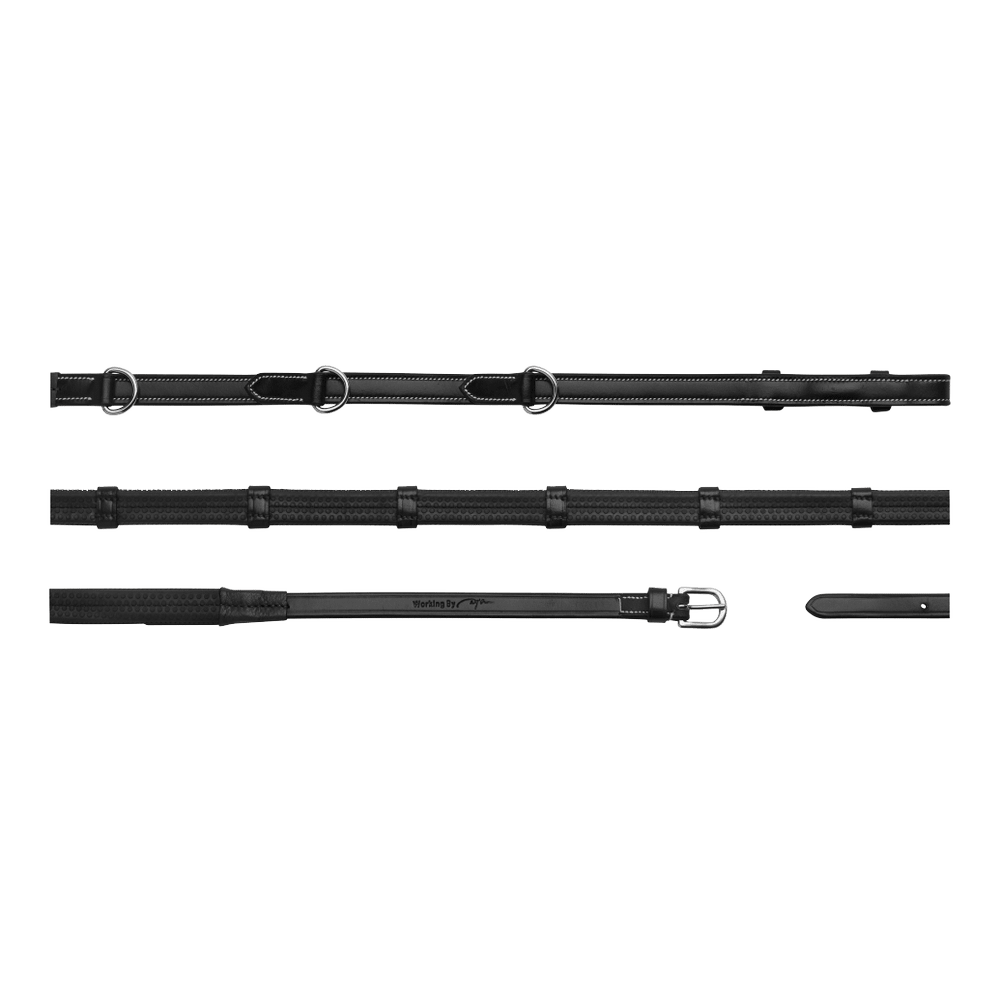 Dy'on Working Collection 1/2" Howlett Rubber Reins - Equiluxe Tack
