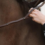 Dy'on Working Collection 1/2" Leather Handle Reins - Equiluxe Tack