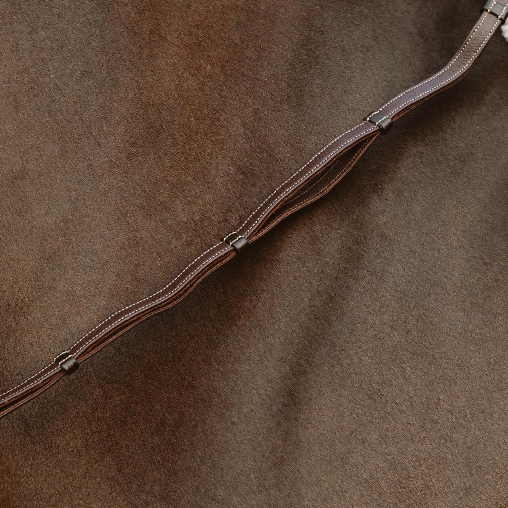 Dy'on Working Collection 1/2" Leather Handle Reins - Equiluxe Tack