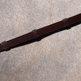 Dy'on Working Collection 5/8" Full Leather Reins with 7 Leather Loops - Equiluxe Tack