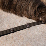 Dy'on Working Collection 5/8" Web Reins With 9 Leather Loops - Equiluxe Tack