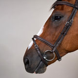 Dy'on Working Collection Flash Noseband Bridle With Snap Hook - Equiluxe Tack