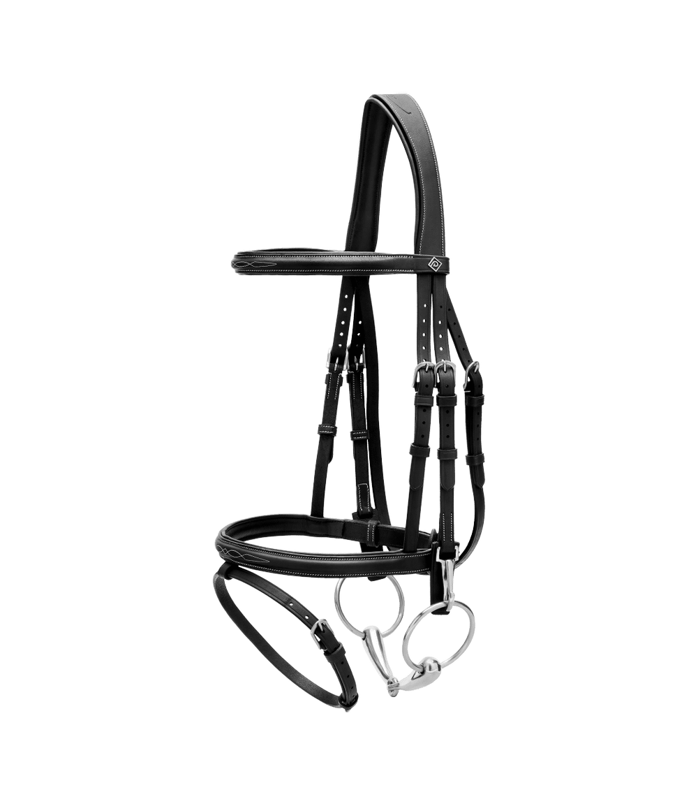 Dy'on Working Collection Flash Noseband Bridle With Snaps - Equiluxe Tack