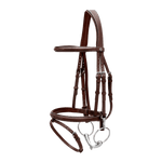 Dy'on Working Collection Flash Noseband Bridle With Snaps - Equiluxe Tack