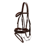 Dy'on Working Collection Large Crank Noseband Bridle with Flash - Equiluxe Tack