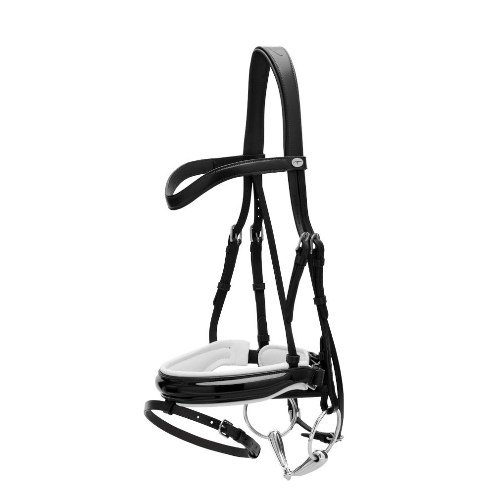 Dy'on Working Collection Patent Large Crank Noseband Bridle - Equiluxe Tack