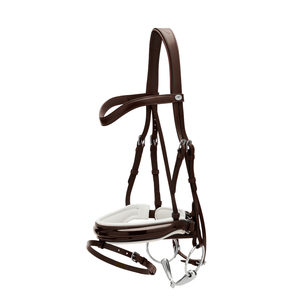 Dy'on Working Collection Patent Large Crank Noseband Bridle - Equiluxe Tack