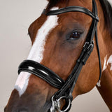 Dy'on Working Collection Patent Large Crank Noseband Double Bridle - Equiluxe Tack
