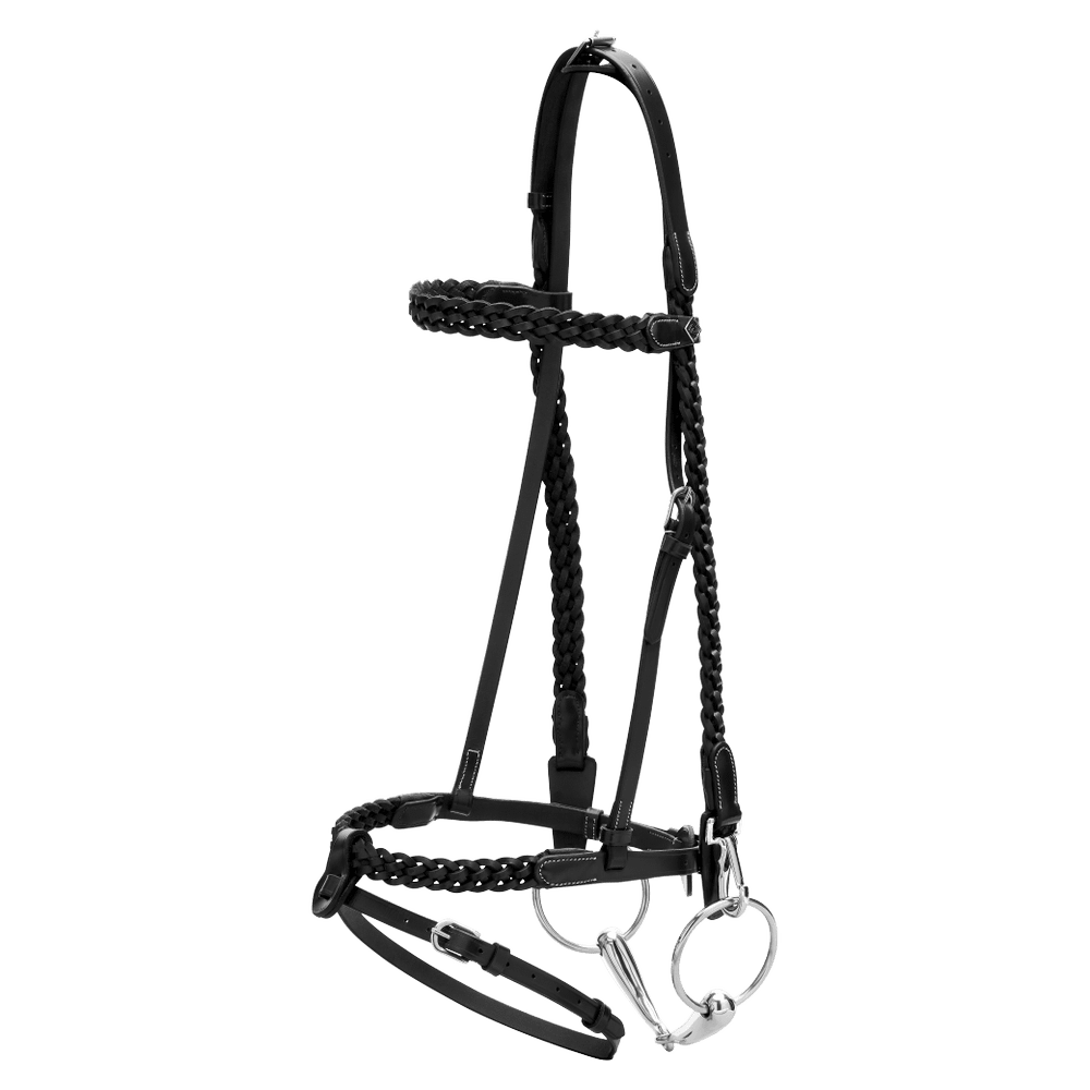 Dy'on Working Collection Plaited Training Bridle - Equiluxe Tack
