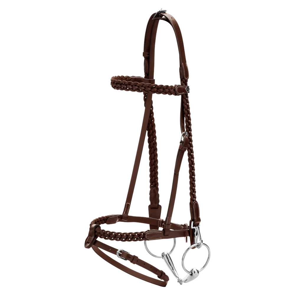 Dy'on Working Collection Plaited Training Bridle - Equiluxe Tack