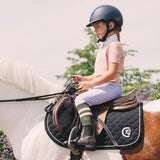 Dy'on Working Collection Reins Support With Leather Loops - Equiluxe Tack