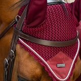 Equestrian Stockholm Ear Bonnet Bordeaux