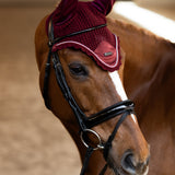 Equestrian Stockholm Ear Bonnet Bordeaux