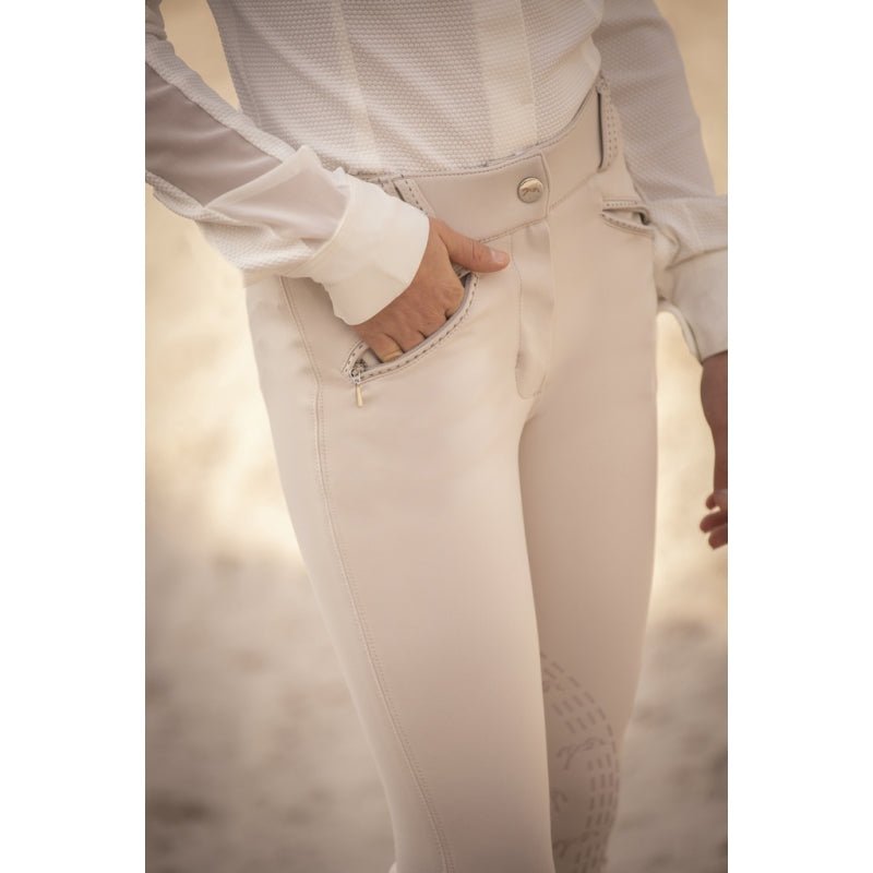 Eden by Pénélope Beige New Romy Breeches - Children - Pénélope - Equiluxe Tack