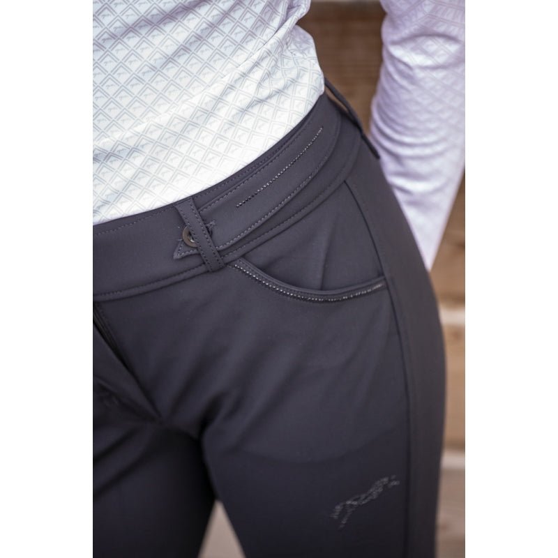 Eden by Pénélope Black Élégance Breeches - Children - Pénélope - Equiluxe Tack