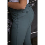Eden by Pénélope Forest Green Élégance Breeches - Children - Pénélope - Equiluxe Tack