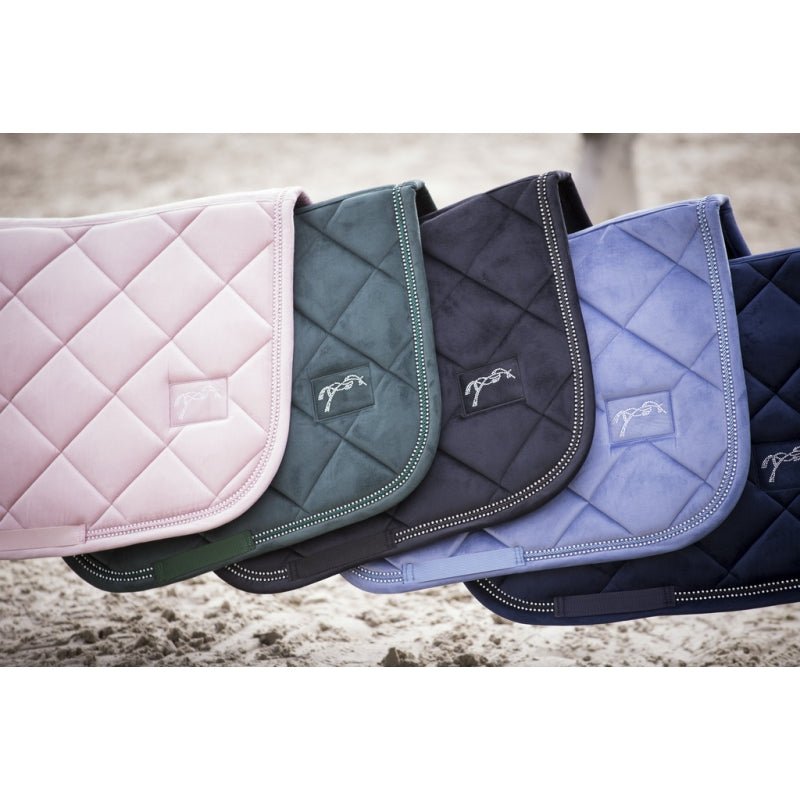 Eden by Pénélope New Strass Pony Saddle Pad - Light Pink - Pénélope - Equiluxe Tack