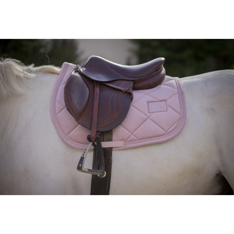 Eden by Pénélope New Strass Pony Saddle Pad - Light Pink - Pénélope - Equiluxe Tack