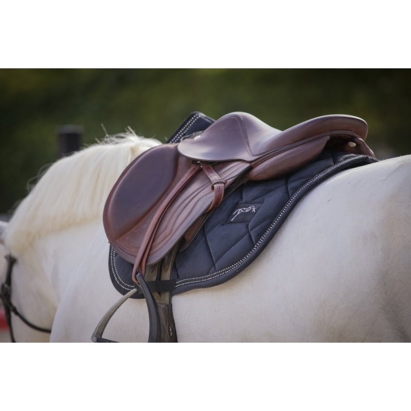 Eden by Pénélope New Strass Saddle Pad - Black - Pénélope - Equiluxe Tack