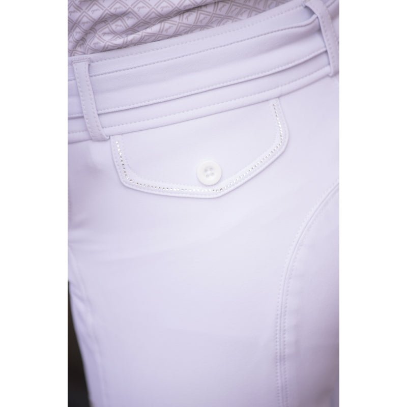 Eden by Pénélope White Élégance Breeches - Children - Pénélope - Equiluxe Tack