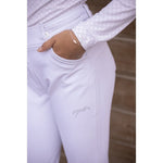 Eden by Pénélope White Élégance Breeches - Children - Pénélope - Equiluxe Tack