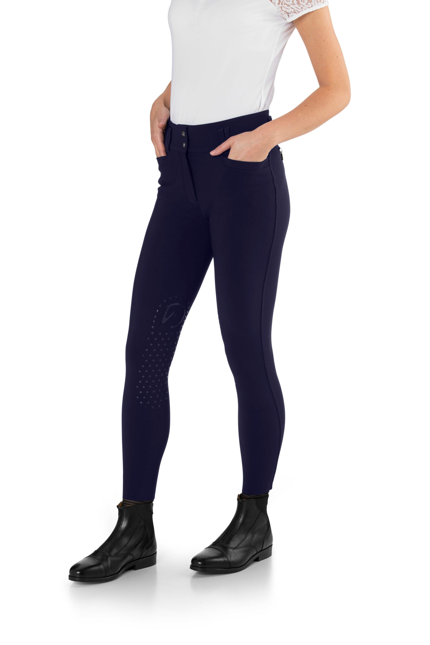 Ego 7 Jumping 'CA' High Waist Full Grip Breeches - Ego 7 - Equiluxe Tack