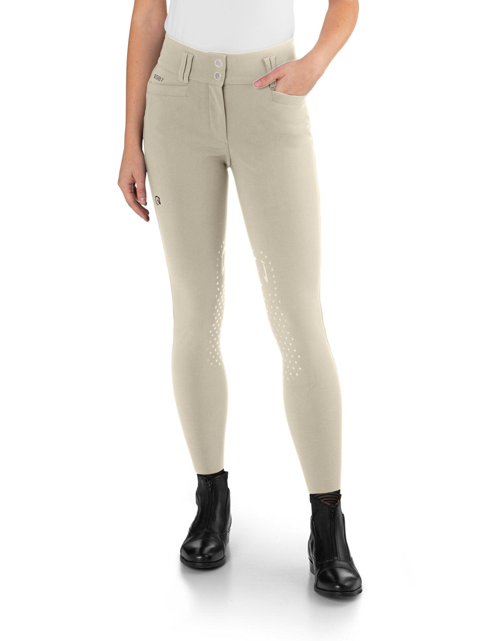 Ego 7 Jumping 'CA' High Waist Full Grip Breeches - Ego 7 - Equiluxe Tack