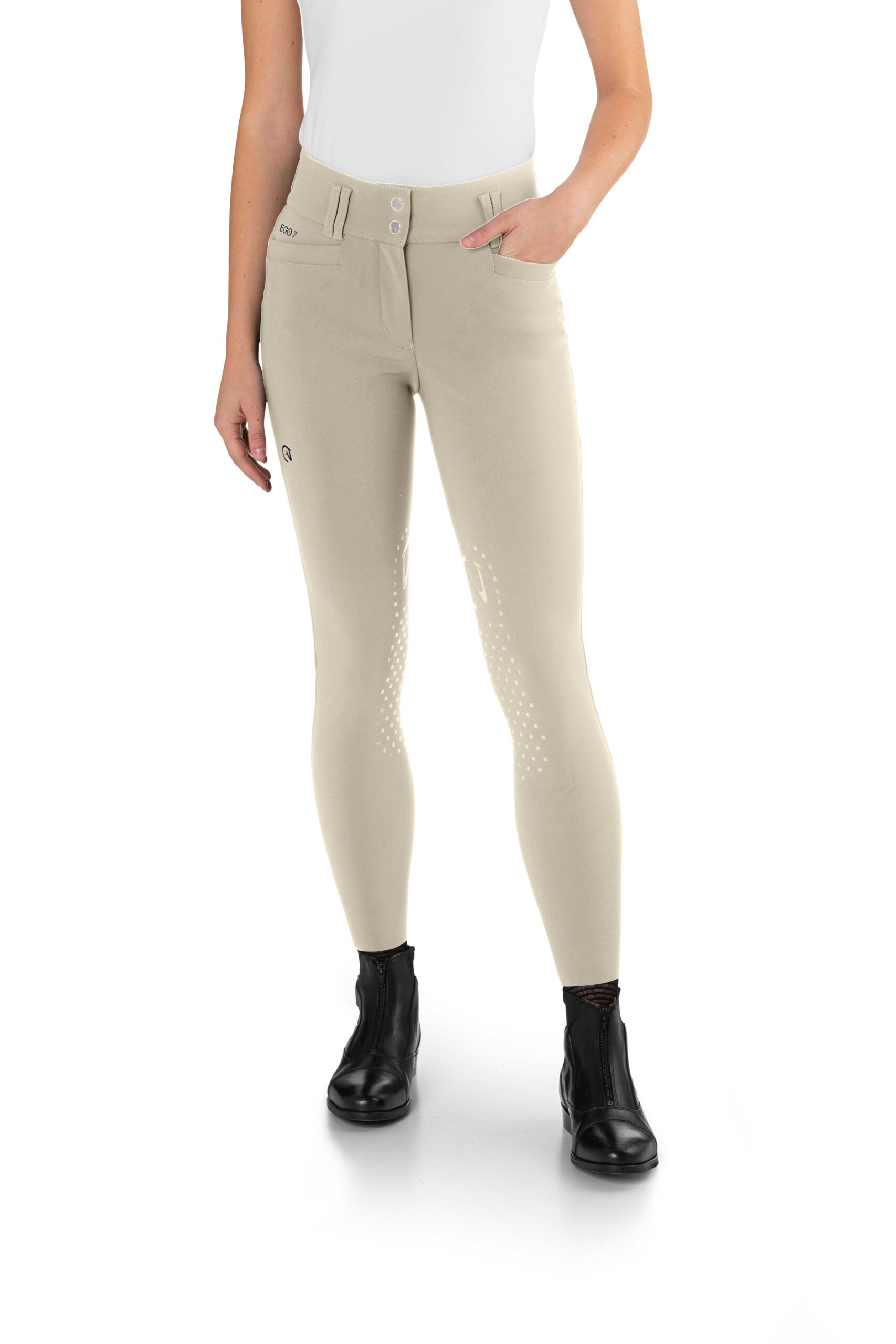 Ego 7 Jumping 'CA' High Waist Full Grip Breeches - Ego 7 - Equiluxe Tack