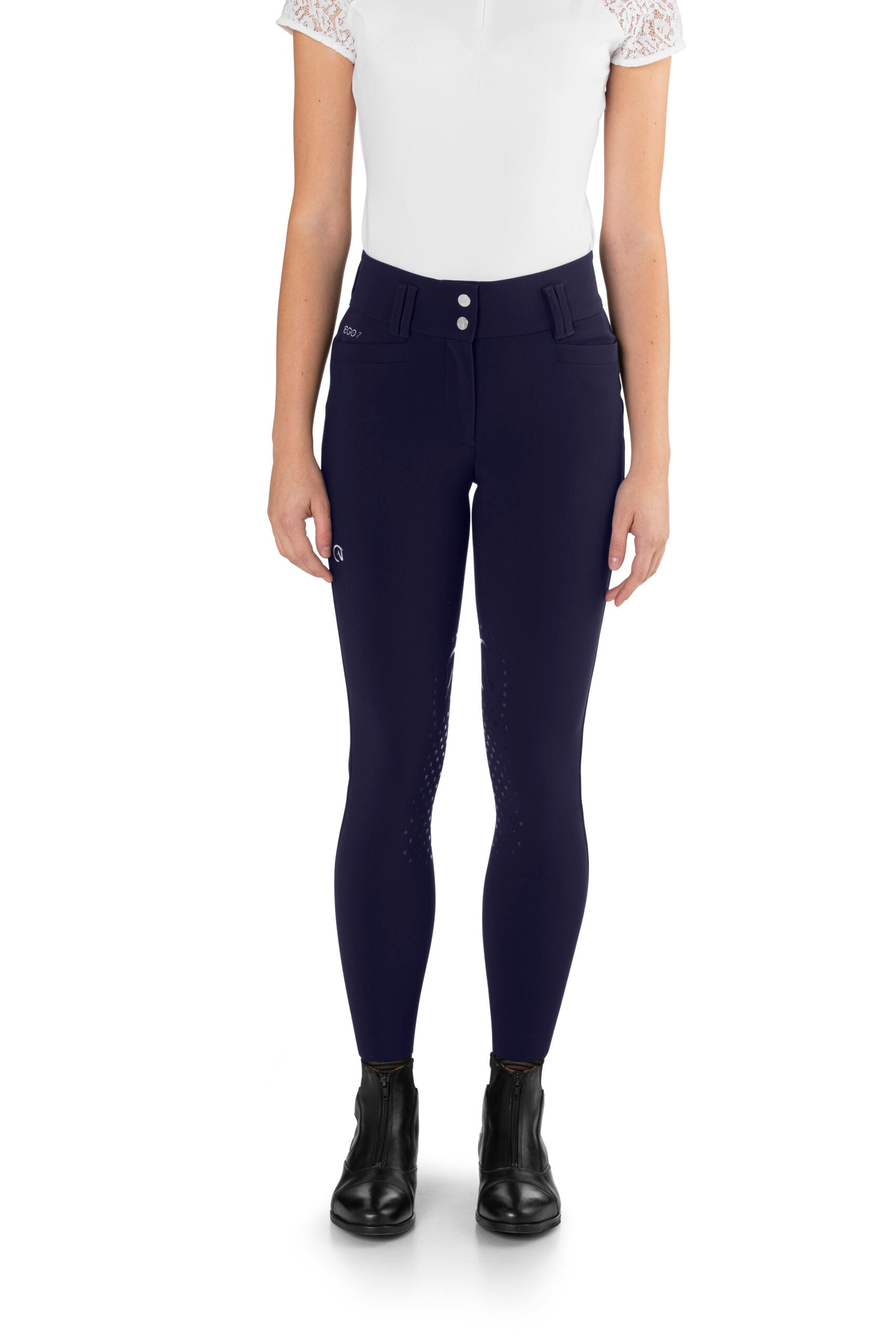 Ego 7 Jumping 'CA' High Waist Full Grip Breeches - Ego 7 - Equiluxe Tack