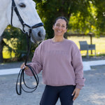 Ellany Boss Mare - Lavender Equestrian Sweatshirt - Ellany - Equiluxe Tack