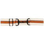 Ellany Bourbon Stripes - 1.5" Black Snaffle Elastic Belt - Ellany Equestrian - Equiluxe Tack