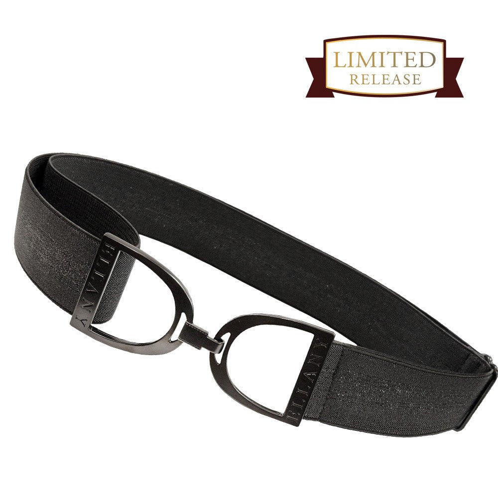 Ellany™ Elastic Belt 1.5" Dark Horse with Black Stirrup - Ellany - Equiluxe Tack