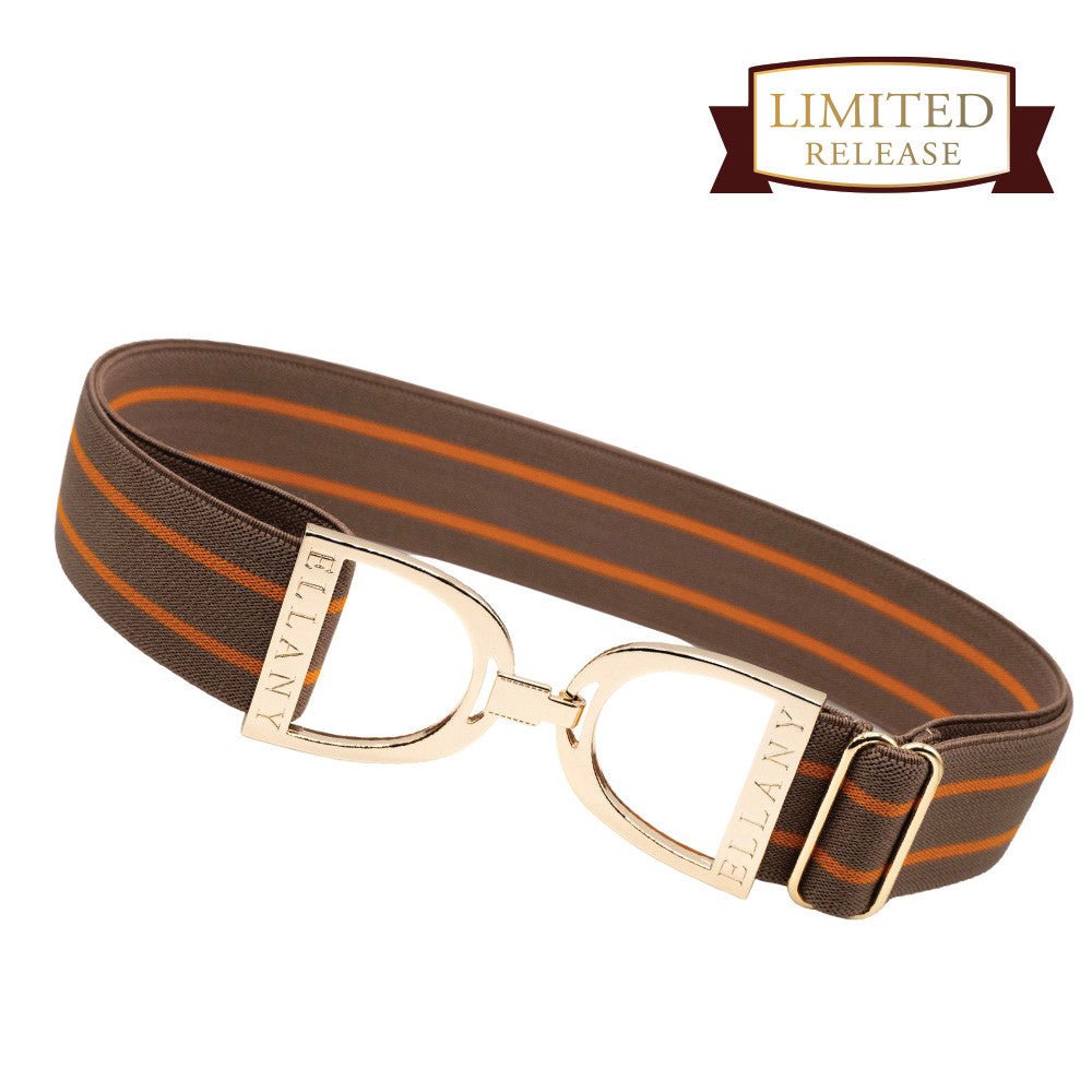 Ellany™ Elastic Belt 1.5" Ophelia with Gold Stirrup - Ellany - Equiluxe Tack