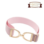 Ellany™ Elastic Belt 1.5" Pinkalicious with Gold Stirrup - Ellany - Equiluxe Tack