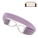 Ellany™ Elastic Belt 1.5" Wisteria with Silver Stirrup - Ellany - Equiluxe Tack