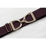 Ellany Fig - 1.5" Gold Stirrup Elastic Belt - Ellany Equestrian - Equiluxe Tack