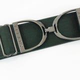 Ellany Forest - 2" Gunmetal Stirrup Elastic Belt - Ellany - Equiluxe Tack