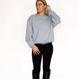 Ellany Giddy Up - Sky Blue Equestrian Sweatshirt - Ellany - Equiluxe Tack