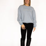 Ellany Giddy Up - Sky Blue Equestrian Sweatshirt - Ellany - Equiluxe Tack