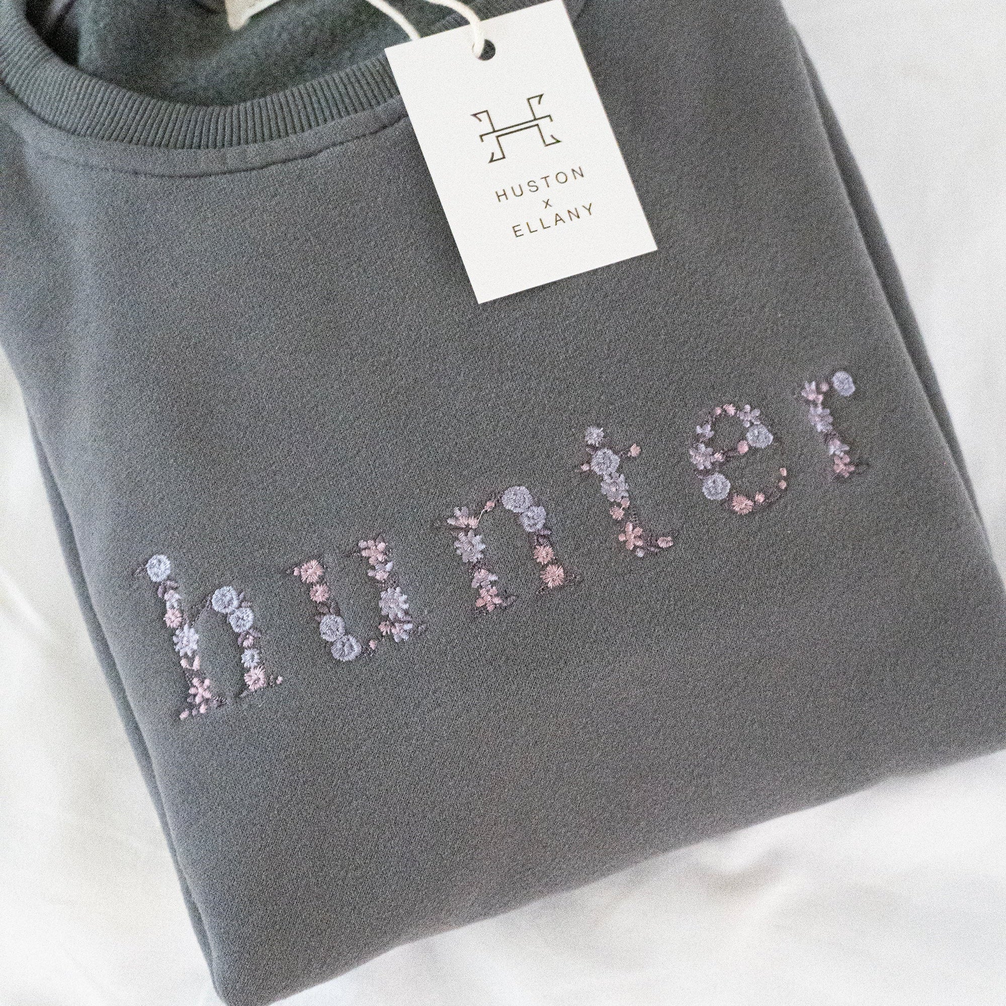 Ellany Grey "HUNTER" Sweatshirt - Purple - Ellany - Equiluxe Tack