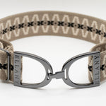 Ellany Harlow - 1.5" Gunmetal Stirrup Elastic Belt - Huston x Ellany - Equiluxe Tack