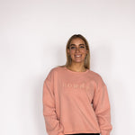 Ellany Howdy - Peach Equestrian Sweatshirt - Ellany - Equiluxe Tack
