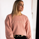 Ellany Howdy - Peach Equestrian Sweatshirt - Ellany - Equiluxe Tack