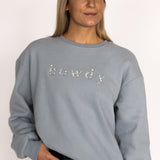 Ellany Howdy - Sky Blue Equestrian Sweatshirt - Ellany - Equiluxe Tack