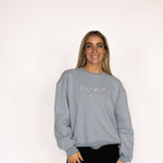 Ellany Howdy - Sky Blue Equestrian Sweatshirt - Ellany - Equiluxe Tack