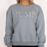 Ellany Jump - Sky Blue Equestrian Sweatshirt - Ellany - Equiluxe Tack