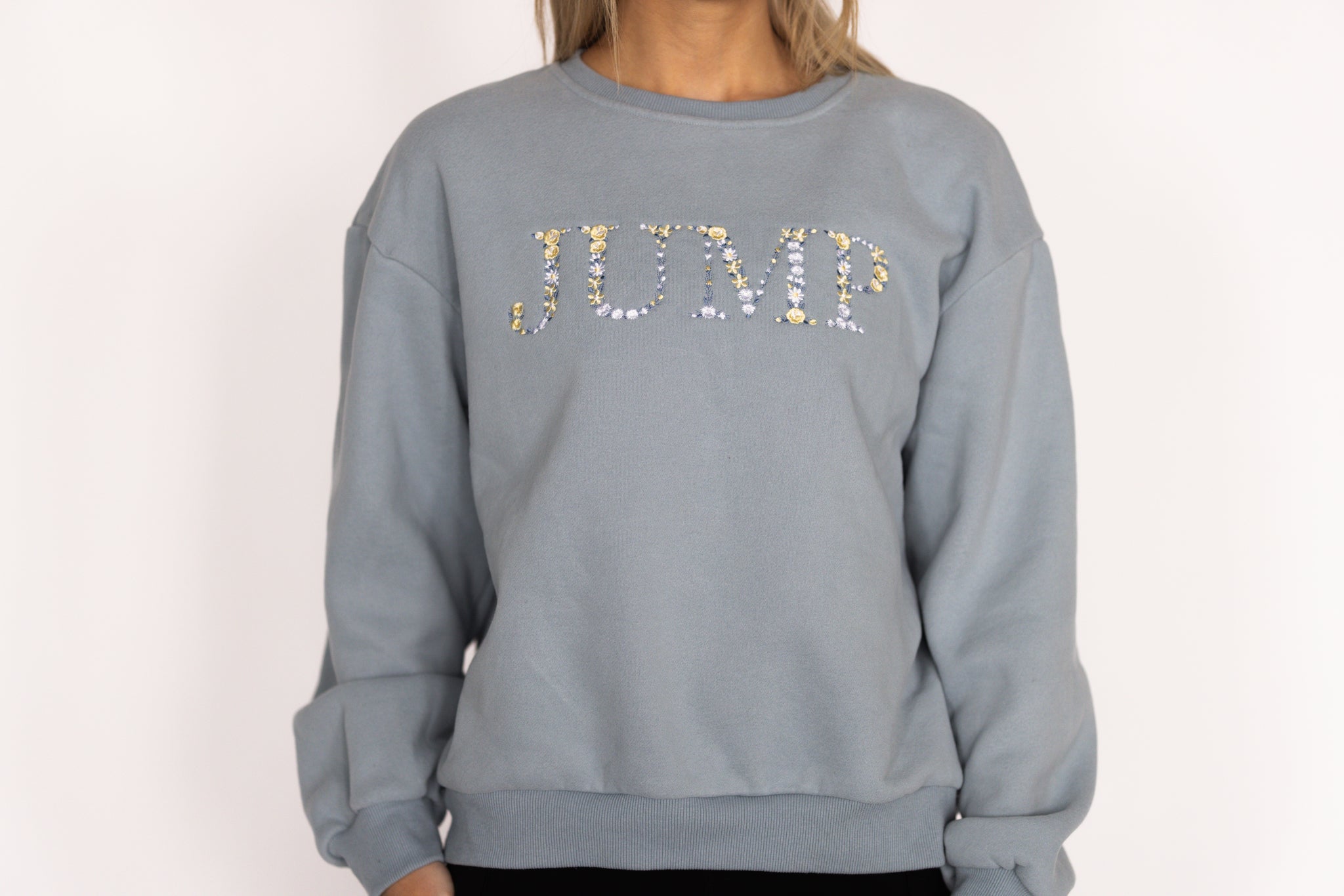 Ellany Jump - Sky Blue Equestrian Sweatshirt - Ellany - Equiluxe Tack
