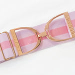 Ellany Madelyn - 2" Rose Gold Stirrup Elastic Belt - Ellany Equestrian - Equiluxe Tack