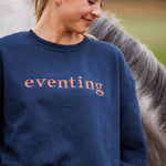 Ellany Navy "EVENTING" Sweatshirt - Rust - Ellany - Equiluxe Tack