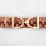 Ellany Rose Lyndon - 1.5" Gold Stirrup Elastic Belt - Ellany - Equiluxe Tack